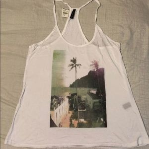 NWT Tropical Island Tank Top